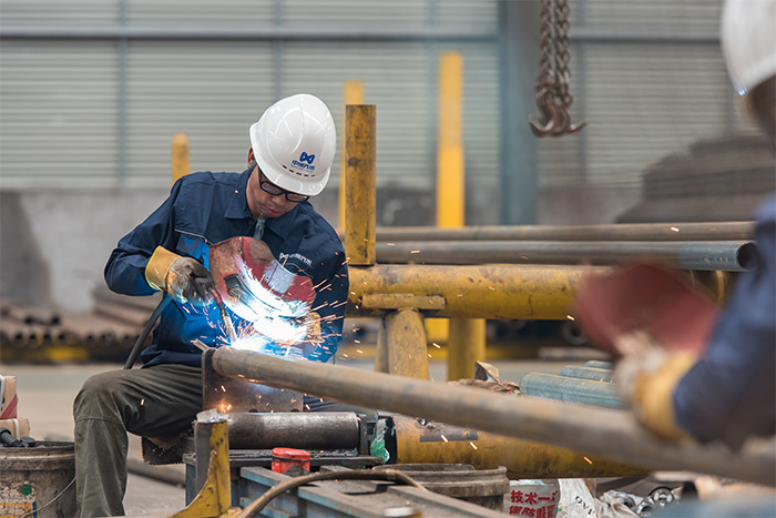 麻城网架焊接车间